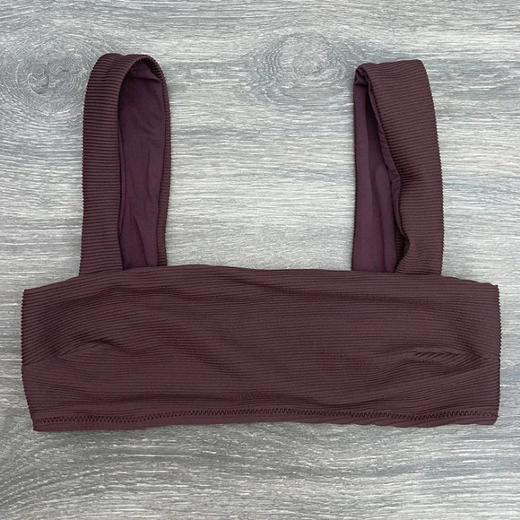 Vitamin A Venus Bikini Top, mauve - Picture 2 of 7